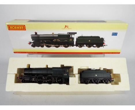 Hornby - A boxed Hornby DCC READY R2402 4-6-0 Grange Class steam locomotive and tender Op.No.6818 'Hardwick Grange' in GWR gr