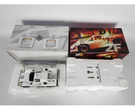 Exoto - A 1:18 scale model from the Racing Legends series, Chaparral 2F, car appears mint in near mint box with outer card bo