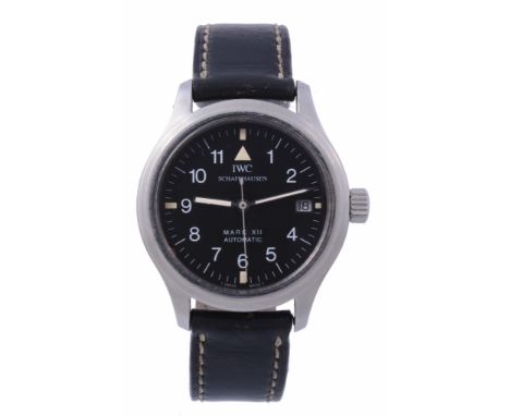 IWC, Mark XII, ref. 3241, a stainless steel wristwatch, no  IWC, Mark XII, ref. 3241, a stainless steel wristwatch,   no. 261
