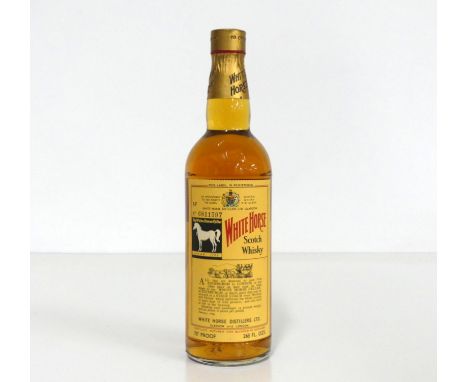 1 26 2/3 fl oz bt White Horse Scotch Whisky N° 6811597  70° proof Circa 1970's