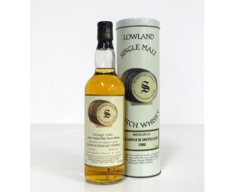 1 70-cl bt Signatory Vintage Scotch Whisky CO. Single Lowland Malt Scotch Whisky 17YO distilled at Bladnoch Distillery on 30.