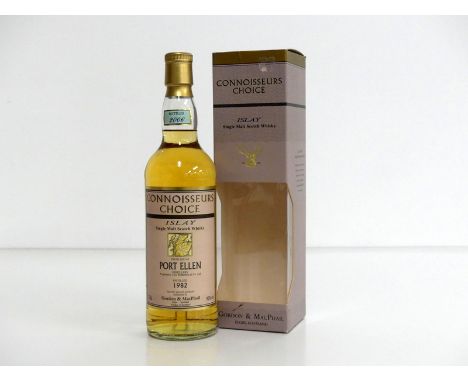 1 70-cl bt Connoisseurs Choice Port Ellen 1982 Islay Single Malt Scotch Whisky Gordon &amp; MacPhail bottling 40% oc