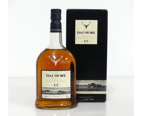 1 litre bt The Dalmore 12YO Highland Single Malt Scotch Whisky 43% oc