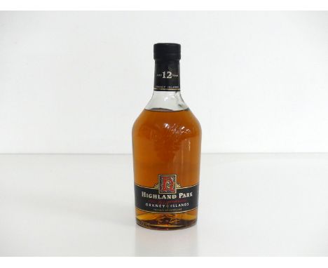 1 litre bt Highland Park 12 YO Single Malt Scotch Whisky Orkney Islands