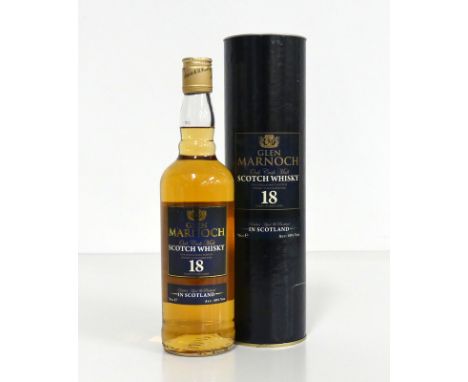 1 70-cl bt Glen Marnoch 18YO Single Malt Scotch Whisky 40% original tube