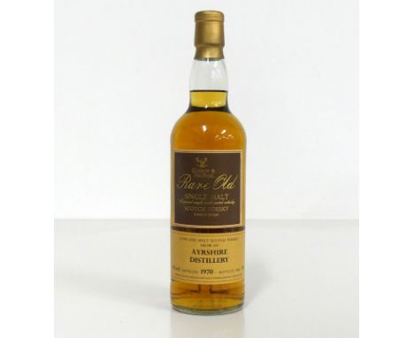 1 70-cl bt Gordon &amp; MacPhail Rare Old Lowland Single Malt Scotch Whisky  from an Ayrshire Distillery.  Distilled 1970, bo