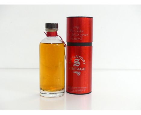 1 70-cl bt Port Ellen Signatory Vintage 1978 Edition 2, Port Wood Finish bottled 2002 59.3% original tube The Decanter  Colle
