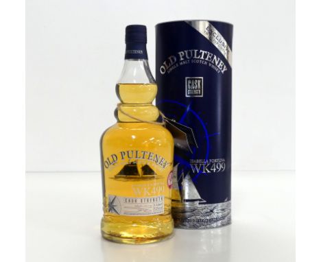 1 litre bt Old Pulteney Isabella Fortuna WK499 Cask Strength Single Malt Scotch Whisky 52% original tube