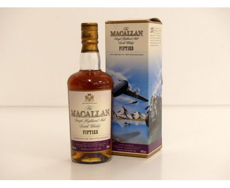 1 50-cl bt The Macallan 'Fifties' Highland  Single HIghland Malt Scotch Whisky 40% oc