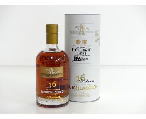 1 70-cl bt Bruichladdich The Sixteens 16YO First Growth Series Cuvée À Pauillac Islay Single Malt Scotch Whisky 46% original 