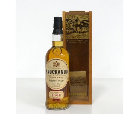 1 70-cl bt Knockando Pure Single Malt Scotch Whisky Distilled 1980, Bottled 1995 by Justerini &amp; Brooks 40% owc