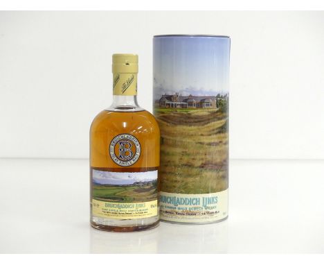 1 70-cl bt Bruichladdich  Links 'The 18th Green, Royal Troon' 14YO  Islay Single Malt Scotch Whisky 46% original tin