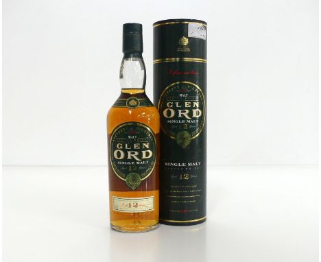 1 70-cl bt Glen Ord 12YO Northern Highland Single Malt Scotch Whisky 40% original tube