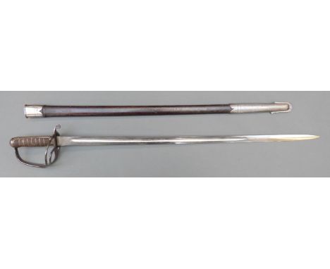 British 1821 pattern Light Cavalry sword by Wilkinson, serial number 42532, initialed D.M.V to blade for Dawyck Moberly Veitc