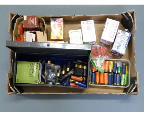 One-hundred-and-ninety shotgun cartridges comprising 176 12 gauge and 14 .410 including Winchester Skeet 100, Eley Olympic Tr