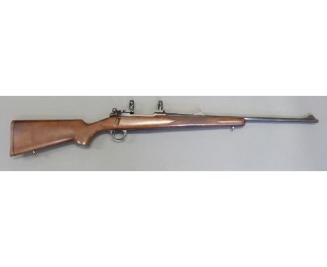 Sabatti .243 WIN bolt action rifle with chequered semi-pistol grip and forend, sling and scope mounts and 22.5inch barrel, ov