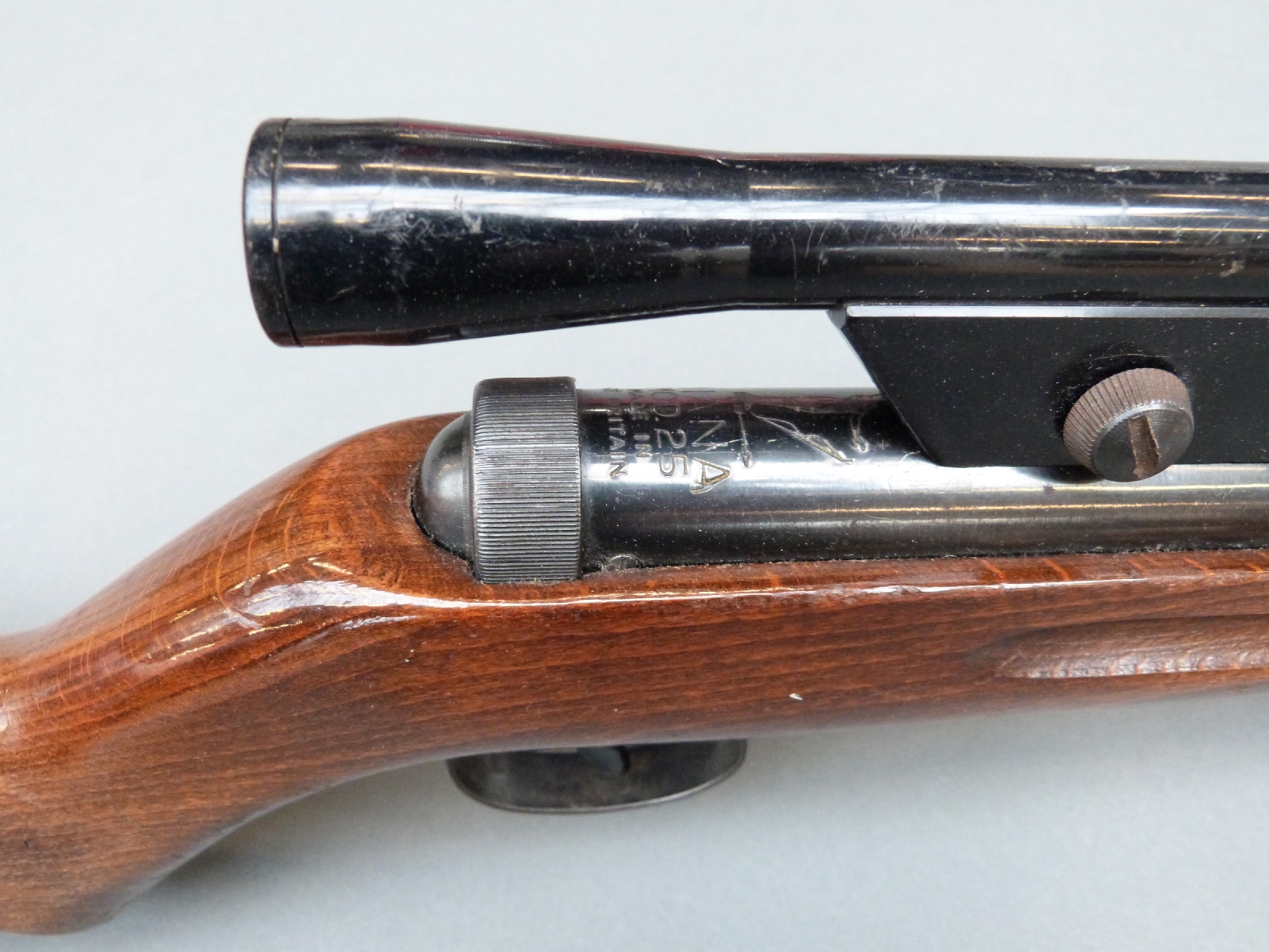 Diana Model 25 .177 air rifle with original Diana scope, serial number