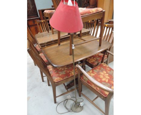 A brass standard lamp