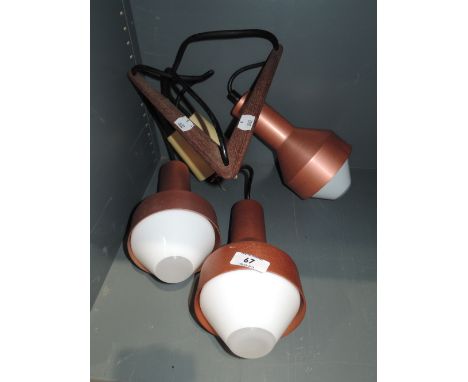 A vintage light fitting or fixture