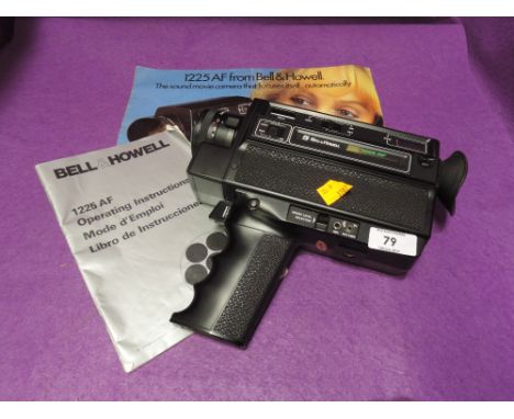 A Bell and Howell 1225 AF video camera