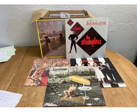 Records : 25 Rock Albums inc Rolling Stones, Blondie, Stranglers etc