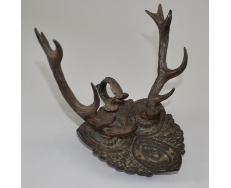 Bronze Squirrel Cane Topper sold at auction on 17th November