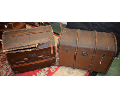 An Atlas triple veneered trunk; another (2)
