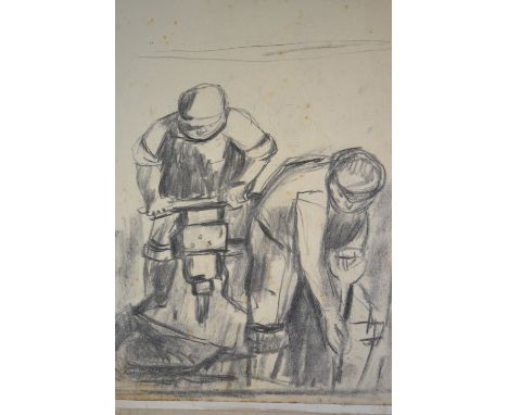 Zygmunt Turkiewicz, quantity of unframed (in excess of seventy) ink, mixed media and other drawings, abstract figure and othe