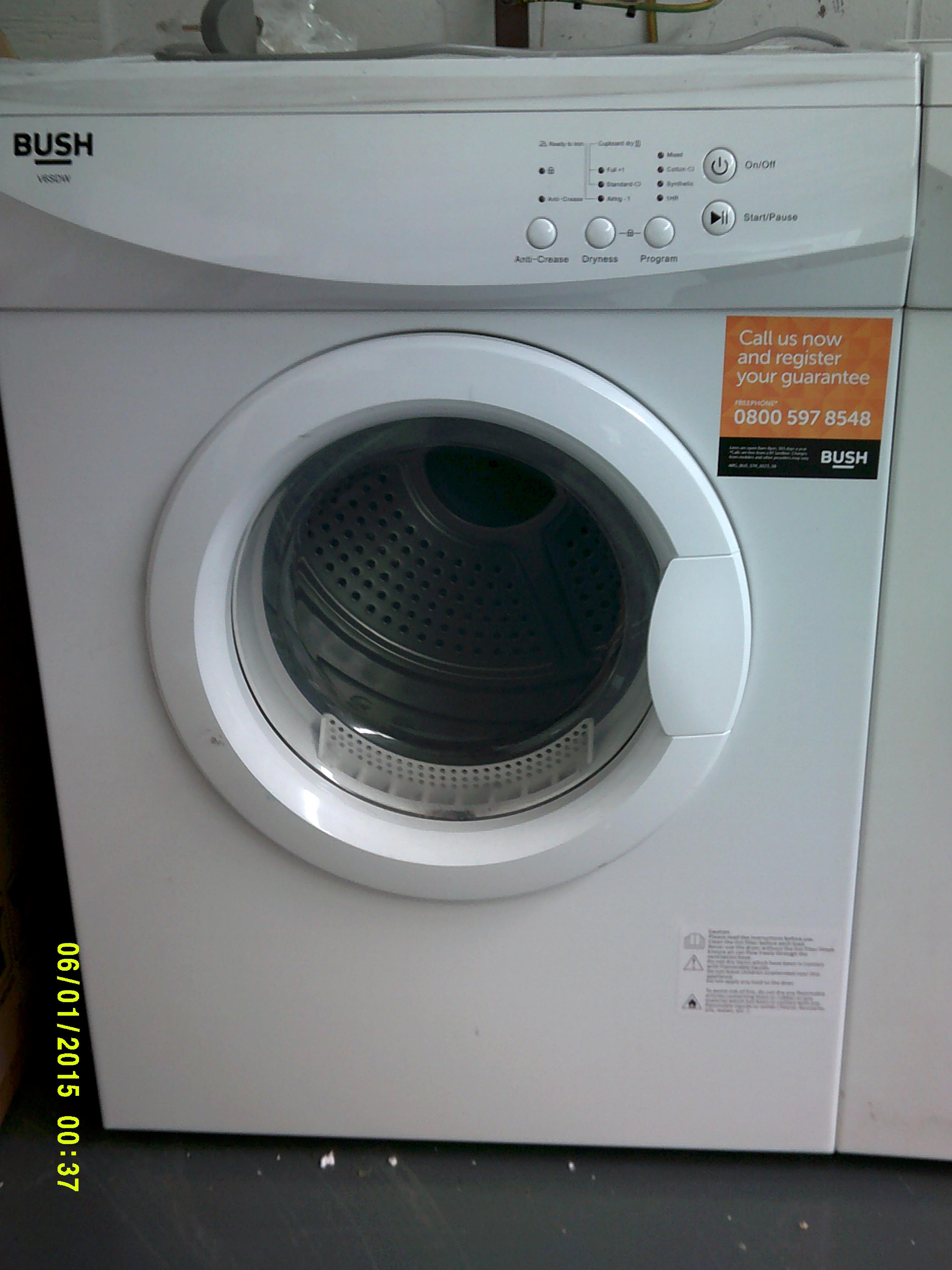 bush v6sdw tumble dryer