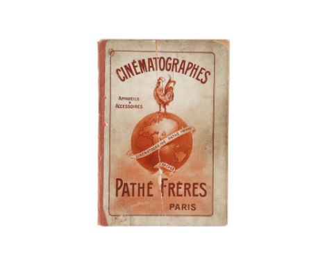 A Rare Pathe Freres, Paris Cinematographes Catalogue dated 1908, 100 pages, French, including detailed descriptions and illus