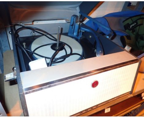 Bush Monarch record player  CONDITION REPORT: All electrical items in this lot have been PAT tested and have PASSED. THIS DO 