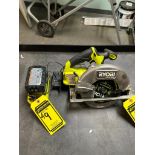Ryobi One+ HP Cordless Saw, w/ (2) Batteries & Charger