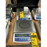 (2) Uline H-1650 Tabletop Scales
