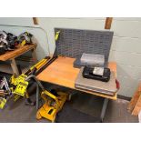 (2) Wood Top Workbenches