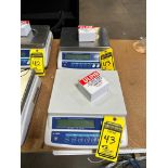 (2) Uline H-1650 Tabletop Scales