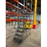 Stockroom Stairs, 7' 6" Platform Height