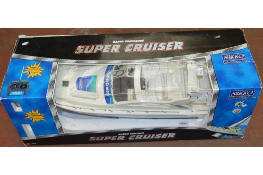 nikko super cruiser rc boat