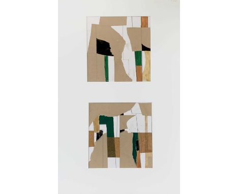 John BARNICOAT (1924-2013)Untitled, 1977A pair of mixed media works on cardEach initialled B and dated '77Each 26 x 26cmProve