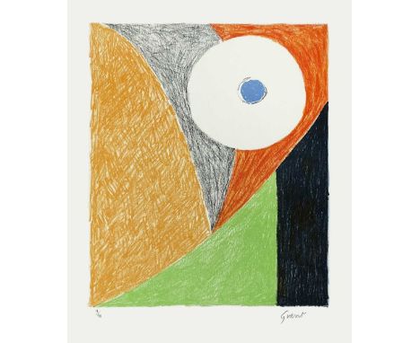Duncan GRANT (1885-1978)Interior, 1973LithographSignedNumbered 9/90Image size 36 x 30.5cmSheet size 77.5 x 57.5cmPart of The 
