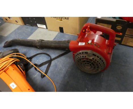 A Garden Leaf Blower with Petrol Engine