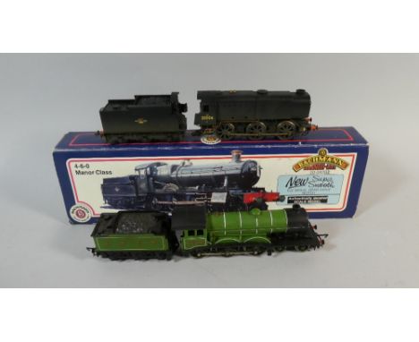 A Boxed Bachmann 4-6-0 Manor Class OO Gauge Locomotive and Tender Together with LNER Hornby Locomotive and Tender and a Hornb