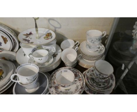 A Tray of Various Teawares to Include Royal Worcester, Royal Grafton, Royal Stafford, Susie Cooper