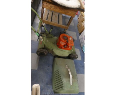 A Rotary Mower with 3.5hp Briggs and Stratton Petrol Motor