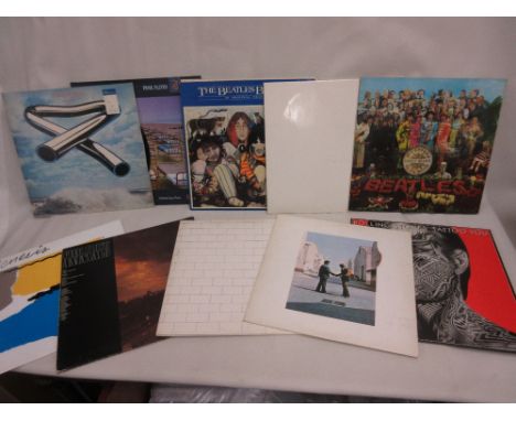 Collection of mainly 1960's and 1970's long playing vinyl records including: The Beatles, Rolling Stones and Pink Floyd