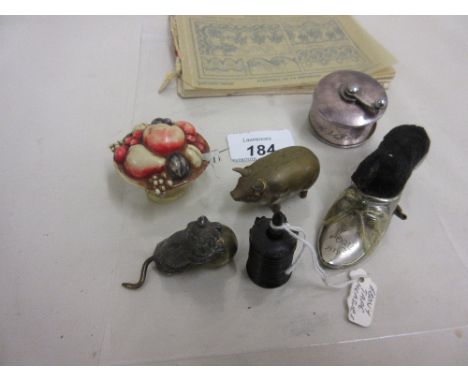 Six various vintage tape measures