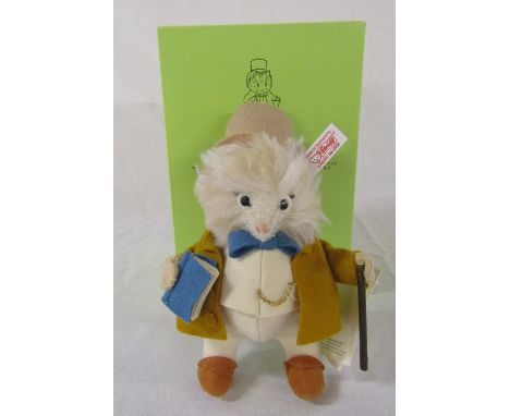 Steiff Beatrix Potter boxed The Amiable Guinea-pig limited edition 198/1500 2010 H 19 cm