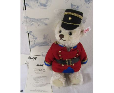 Steiff teddy bear Nutcracker H 29 cm 2008 limited edition 5/3000 complete with box and certificate