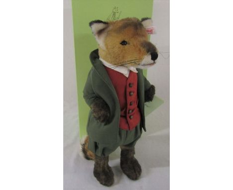 Steiff Beatrix Potter Mr Tod boxed limited edition 948/1500 H 35 cm