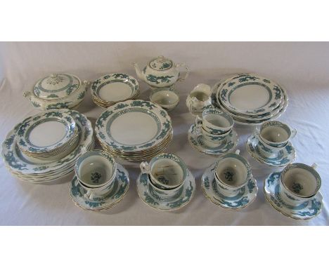 Booths dragon pattern part dinner / tea service