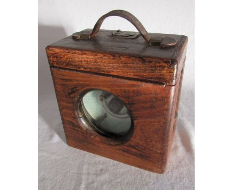 Wooden cased Coulet Imperator pigeon racing clock